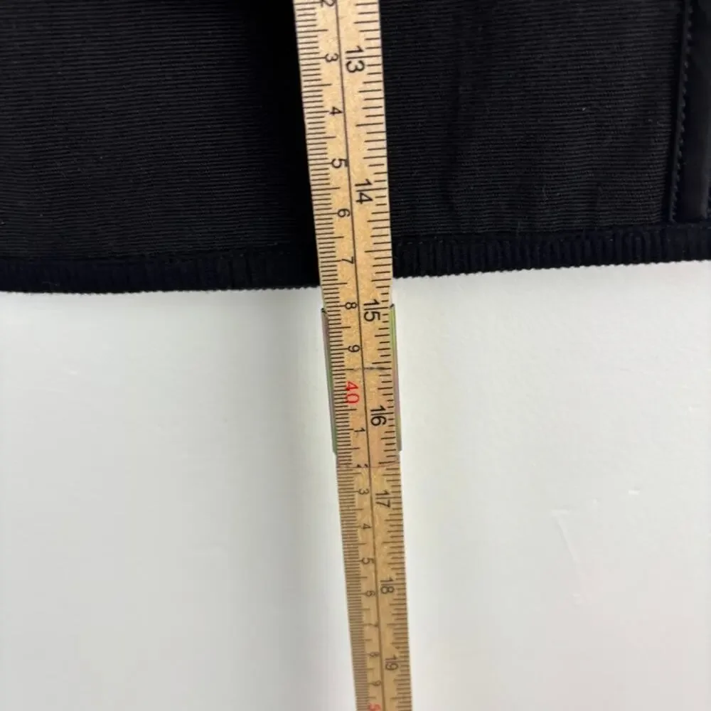 T Alexander Wang Black Mini Skirt –  Lyocell Blend – Size 0- Capsule Closet